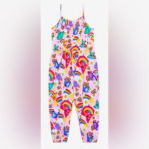 Posh Peanut Raina Sleeveless Smocked Jumpsuit, sz 10